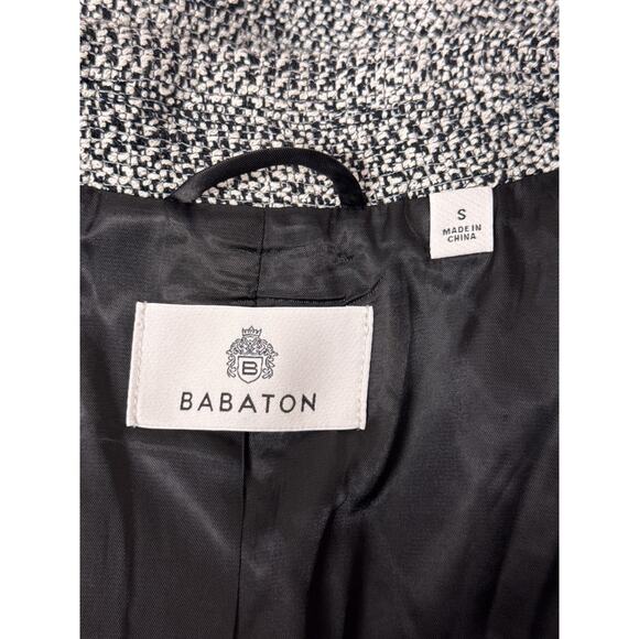 Aritzia Jacket Small Womens Babaton Index Blazer Double Breasted Tweed - Picture 7 of 8